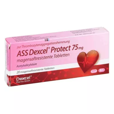 ASS Dexcel Protect 75mg (20 pezzi) ASS Dexcel Protect 75mg (20 pezzi)