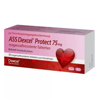 ASS Dexcel Protect 75 mg (50 pezzi) ASS Dexcel Protect 75 mg (50 pezzi)