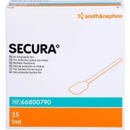 SECURA applicatore per la protezione della pelle non irritante, 25X1 ml