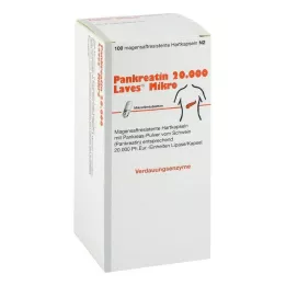 PANKREATIN 20.000 Laves Micro capsule rigide con rivestimento enterico, 100 pz