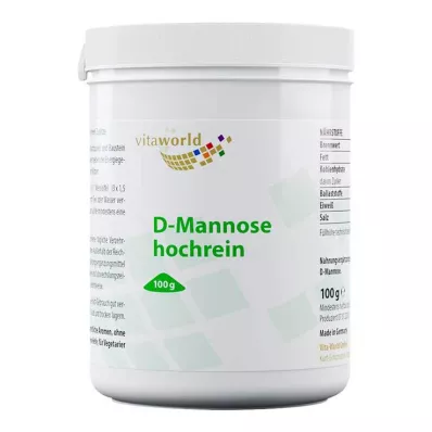 D Mannosio in polvere ad elevata purezza, 100 g D Mannosio in polvere ad elevata purezza, 100 g