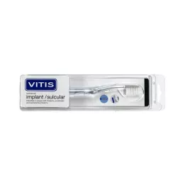 VITIS spazzolino da denti per impianto sulcus/sulcular, 1 pz