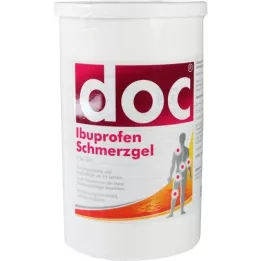 DOC IBUPROFEN Cartuccia dispensatrice di gel per il dolore al 5%, 1 kg