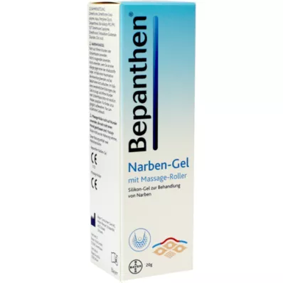 BEPANTHEN Gel per cicatrici con rullo da massaggio, 20 g