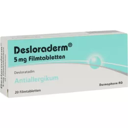 DESLORADERM 5 mg compresse rivestite con film, 20 pz