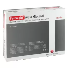 FARCO-riempire Aqua-Glicerolo, 10X10 ml