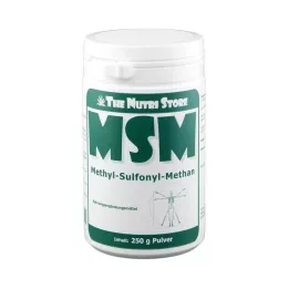 MSM Metil sulfonil metano puro al 100% in polvere, 250 g