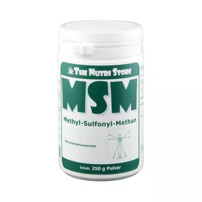 MSM Metil sulfonil metano puro al 100% in polvere, 250 g