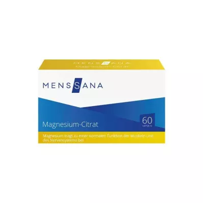 MAGNESIUMCITRAT MensSana Capsule, 60 Capsule