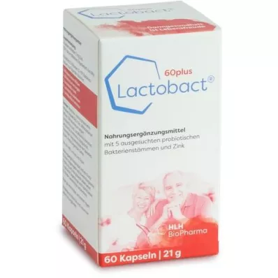 LACTOBACT 60plus capsule rivestite entericamente, 60 pezzi