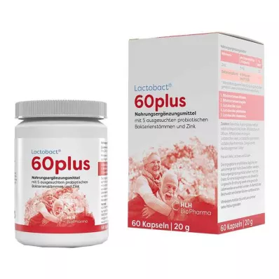 Lactobact 60plus capsule gastroresistenti, 60 pezzi