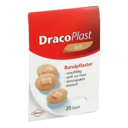 DRACOPLAST Gesso morbido 2,2 cm skinf. rotondo, 20 pz