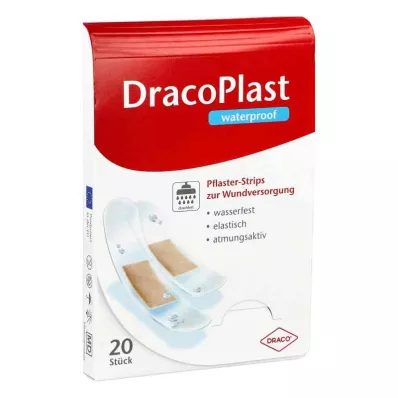 DRACOPLAST strisce di gesso impermeabile, assortite, 20 pz