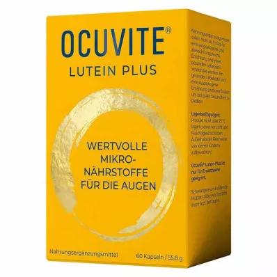 Capsule Ocuvite Lutein Plus, 60 pz