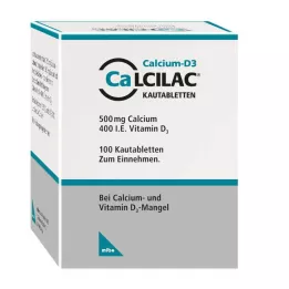 CALCILAC Compresse masticabili, 100 pezzi