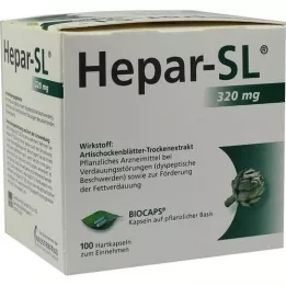 HEPAR-SL 320 mg capsule rigide, 100 pz