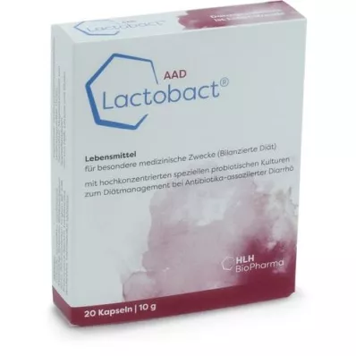 LACTOBACT AAD capsule rivestite di enterico, 20 pezzi