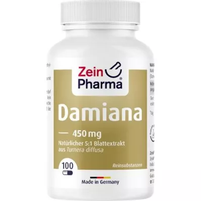 DAMIANA KAPSELN 450 mg di estratto di foglie 5:1, 100 pz