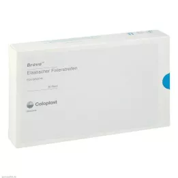 BRAVA Striscia di fissaggio elastica, curva, 20 pz