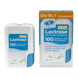 LACTRASE 3.300 FCC Compresse in dispenser a scatto, 100 pz