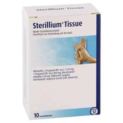 Tessuto Sterillium (10 pezzi)