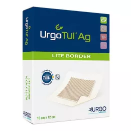 URGOTÜL Ag Lite Border 10x12 cm medicazione, 10 pz