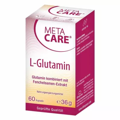 Capsule Meta Care L-Glutammina, 60 pz