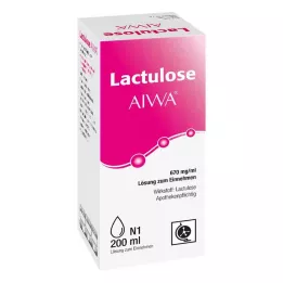 LACTULOSE AIWA 670 mg/ml Soluzione orale, 200 ml