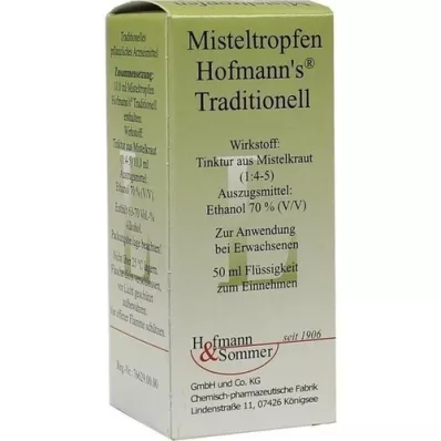 MISTEL-TROPFEN Hofmann tradizionale, 50 ml