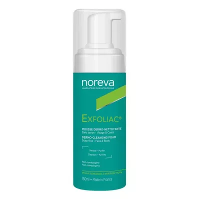 Schiuma detergente esfoliante, 150 ml