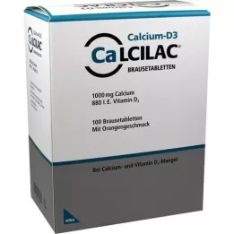 CALCILAC Compresse effervescenti, 100 pz
