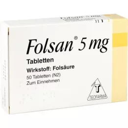 FOLSAN compresse da 5 mg, 50 pz