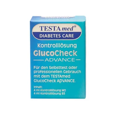 TESTAMED Soluzione di controllo GlucoCheck Advance, 4 ml