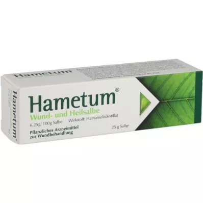 HAMETUM Unguento per ferite e cicatrizzazioni, 25 g