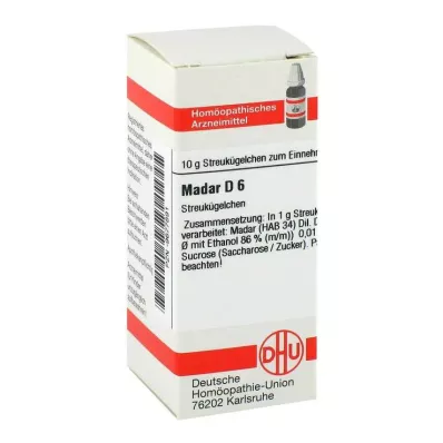 DHU Madar D 6 globuli, 10 g