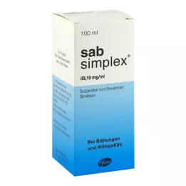 SAB simplex sospensione orale 100 ml, 100 ml