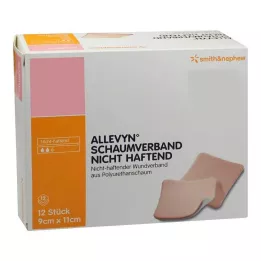 ALLEVYN Medicazione in schiuma 9x11 cm non adesiva, 12 pezzi