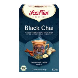 YOGI TEA Sacchetto filtro organico Chai nero, 17X2,2 g