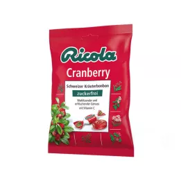 RICOLA o.Z.Beutel Bonbons al mirtillo rosso, 75 g