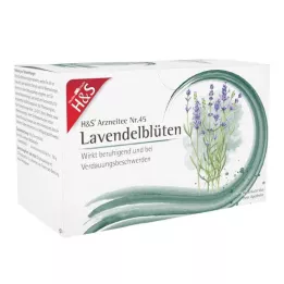 H&amp;S Sacchetto filtro per fiori di lavanda, 20X1.0 g