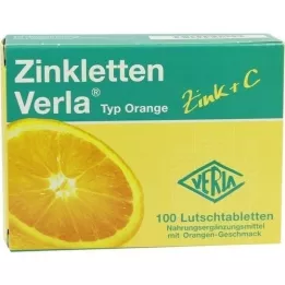 ZINKLETTEN pastiglie di arancia Verla, 100 capsule