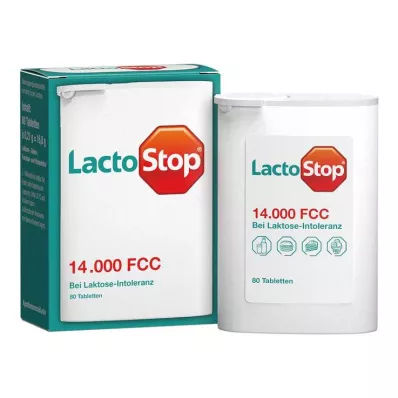 Lactostop 14.000 FCC compresse in dispenser, 80 pz Lactostop 14.000 FCC compresse in dispenser, 80 pz