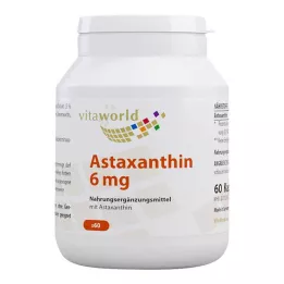 ASTAXANTHIN capsule da 6 mg, 60 pezzi