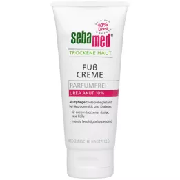 SEBAMED Crema piedi per pelli secche senza profumo Urea10%, 100 ml