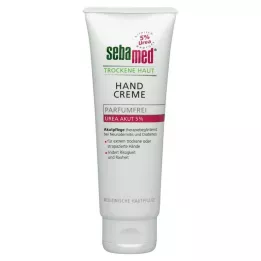 SEBAMED Crema mani per pelli secche senza profumo Urea 5%, 75 ml