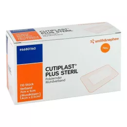 CUTIPLAST Più medicazione sterile 5x7 cm, 110 pezzi