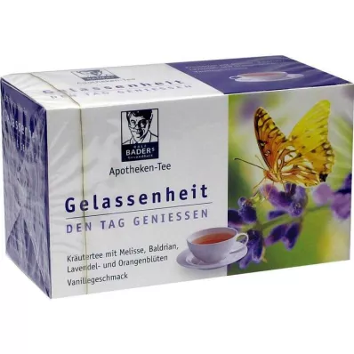 Baders Pharmacies Bustine filtro Tea Serenity, 20 pz