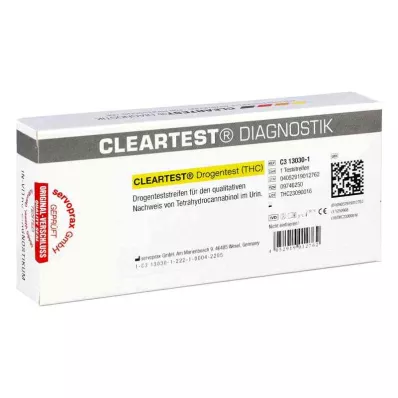 Strisce reattive per test antidroga Cleartest THC, 1 pz