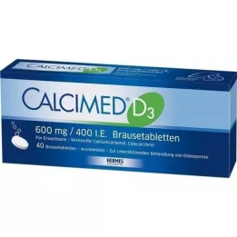 CALCIMED D3 600 mg/400 U.I. Compresse effervescenti, 40 pz