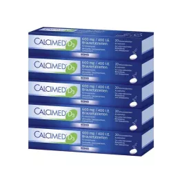 CALCIMED D3 600 mg/400 U.I. Compresse effervescenti, 100 pz
